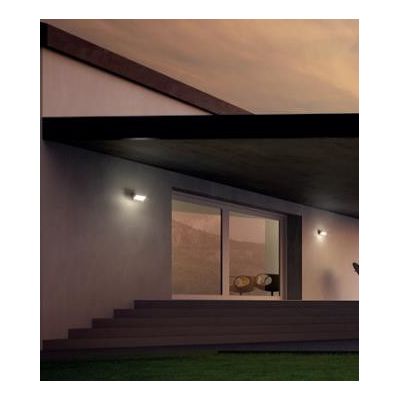 TOKYO APPLIQUE DA ESTERNI IP54 LED 12W LUCE 3000K O 4000K ANTRACITE O MARRONE ORIZZONTALE Redo Group - Cristalensi Shop Online