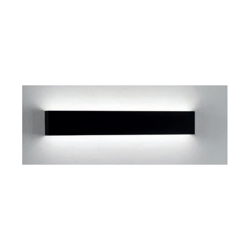 902 APPLIQUE RETTANGOLARE MEDIO IN METALLO BIANCO O NERO LED 24W LUCE 3000K O 4000K ISYLUCE ISYLUCE - Cristalensi Shop Online