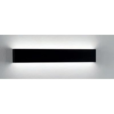 902 APPLIQUE RETTANGOLARE MEDIO IN METALLO BIANCO O NERO LED 24W LUCE 3000K O 4000K ISYLUCE ISYLUCE - Cristalensi Shop Online