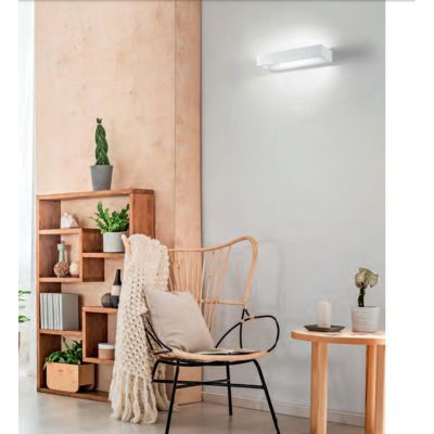 APPLIQUE ISYLUCE RETTANGOLARE MEDIO LED 12W 3000K o 4000K ALLUMINIO ISYLUCE - Cristalensi Shop Online