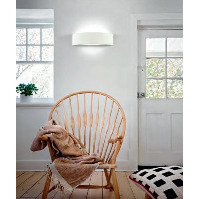 613 APPLIQUE IN CERAMICA EFFETTO GESSO VERNICIABILI DIAMETRO 36,5 ISYLUCE - Cristalensi Shop Online