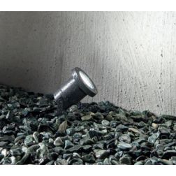 FARETTO DA ESTERNO ORIENTABILE IP65 ANTI SALSEDINE BIANCO E ANTRACITE ATTACCO GU10 ISYLUCE - Cristalensi Shop Online 2