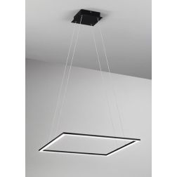 QUATTRO LAMPADARIO LED 68W 3000K QUADRATO LATO 53,5 MODERNO AFFRALUX AFFRALUX - Cristalensi Shop Online 2