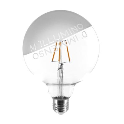 SATINATE LAMPADINE TATTOO SATINATE GLOBO LED 4,5W LUCE 2700K MADE IN ITALY Filotto - Cristalensi Shop Online