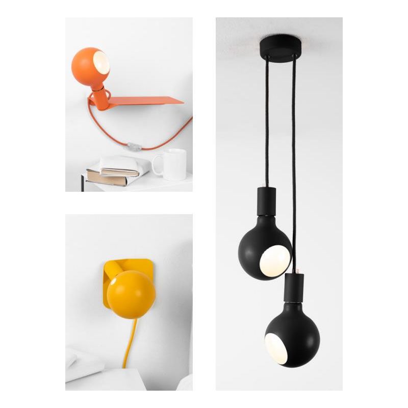 CAMO LAMPADINE TATTOO COLORATE GLOBO LED 7W LUCE 2700K MADE IN ITALY Filotto - Cristalensi Shop Online