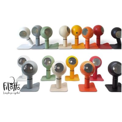 CAMO LAMPADINE TATTOO COLORATE GLOBO LED 7W LUCE 2700K MADE IN ITALY Filotto - Cristalensi Shop Online