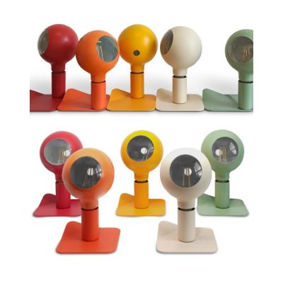 CAMO MAGNETICO LAMPADA DA TAVOLO MODERNA IN METALLO 8 COLORI LAMPADINA INCLUSA 7W Filotto - Cristalensi Shop Online