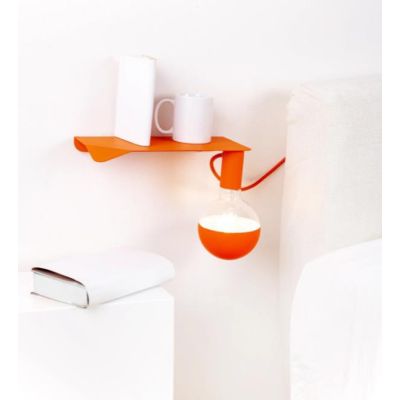 COMBO MAGNETICO APPLIQUE MENSOLA CON PORTALAMPADA MAGNETICO IN METALLO 8 COLORI Filotto - Cristalensi Shop Online