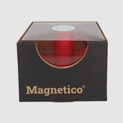 MAGNETICO LUMETTO QUADRATO CON PORTALAMPADA MAGNETICO IN METALLO 8 COLORI Filotto - Cristalensi Shop Online