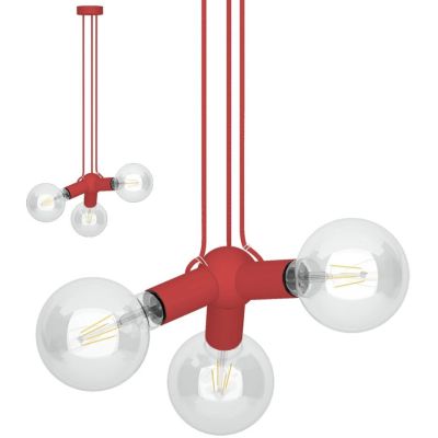 SOSPENSIONE 3 LUCI MAGNETICA IN METALLO DISPONIBILI 8 COLORI FILOTTO ORIGINALE E MODERNA Filotto - Cristalensi Shop Online