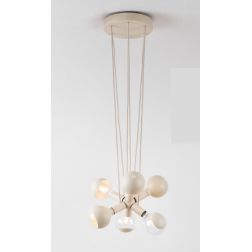 SOSPENSIONE 6 LUCI MAGNETICA IN METALLO DISPONIBILI 8 COLORI FILOTTO ORIGINALE E MODERNA Filotto - Cristalensi Shop Online