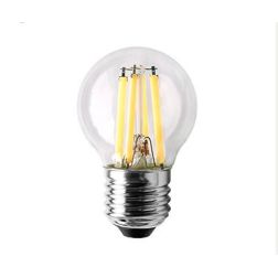 LAMPADINA LED SFERA A FILAMENTO 4W LUCE 2700K O 4000K DIAMETRO 45 MM ATTACCO E27 CRISTALENSI LAMPADINE - Cristalensi Shop Online