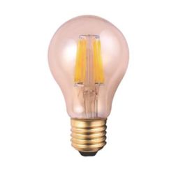 LAMPADINA GOCCIA A FILAMENTO COL AMBRA LED 6W LUCE 2200K ATTACCO E27 D60 MM CRISTALENSI LAMPADINE - Cristalensi Shop Online