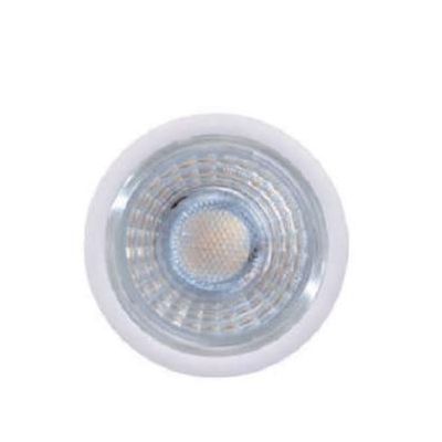 LAMPADINA ATTACCO GU10 LED 6,5W DIMMERABILE LUCE 3000K,4000K O 6500K SCHERMO TRASPARENTE MM 50X56 CRISTALENSI LAMPADINE - Crista