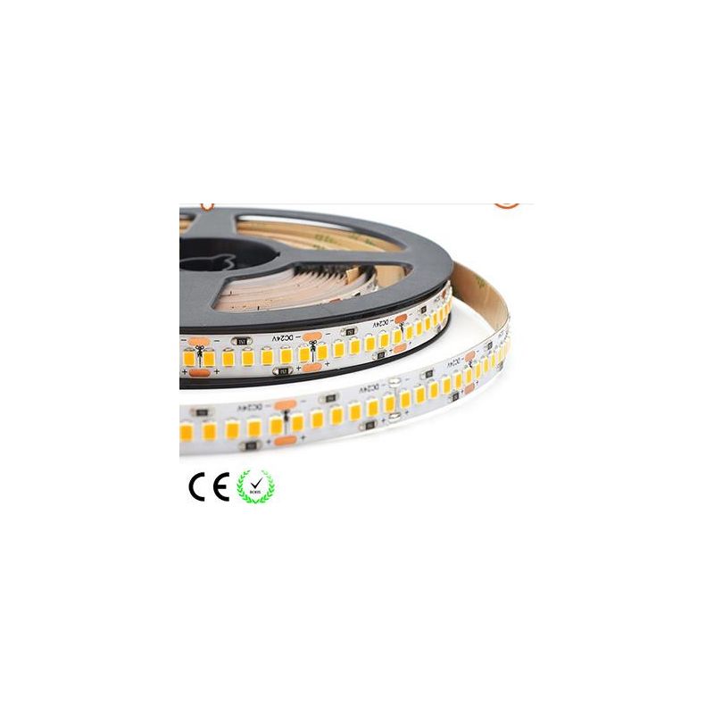 STRIP LED 16W/M IP20 24VDC ROLLA DA 5 METRI LUCE 3000K,4000K O 6500K CRISTALENSI LAMPADINE - Cristalensi Shop Online