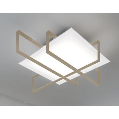 CROSS 100 DI TOP LIGHT PLAFONIERA GRANDE 4XE27 BIANCA, SABBIA O NERA Top Light Illuminazione - Cristalensi Shop Online