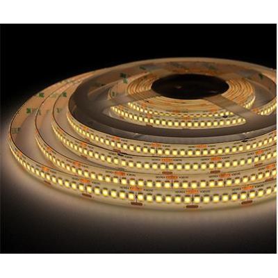 STRIP LED IN SILICONE 16W/M IP65 24VDC ROLLA DA 5 METRI LUCE 3000K,4000K O 6500K CRISTALENSI LAMPADINE - Cristalensi Shop Online