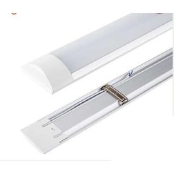 PLAFONIERA LINEARE A LED 18W LUCE 4000K IP20 COLORE BIANCO LUNGHEZZA 60 CM CRISTALENSI LAMPADINE - Cristalensi Shop Online