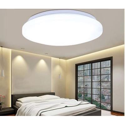 PLAFONIERA ROTONDA BIANCA LED 18W LUCE 3000K o 4000k D33 CM IP20 CRISTALENSI LAMPADINE - Cristalensi Shop Online