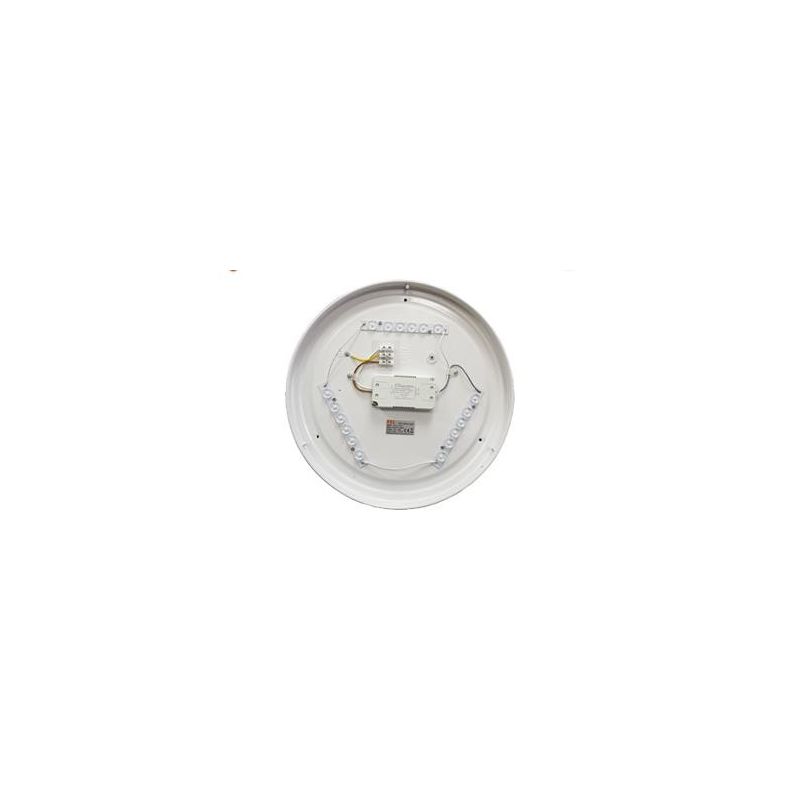 PLAFONIERA ROTONDA BIANCA LED 18W LUCE 3000K o 4000k D33 CM IP20 CRISTALENSI LAMPADINE - Cristalensi Shop Online