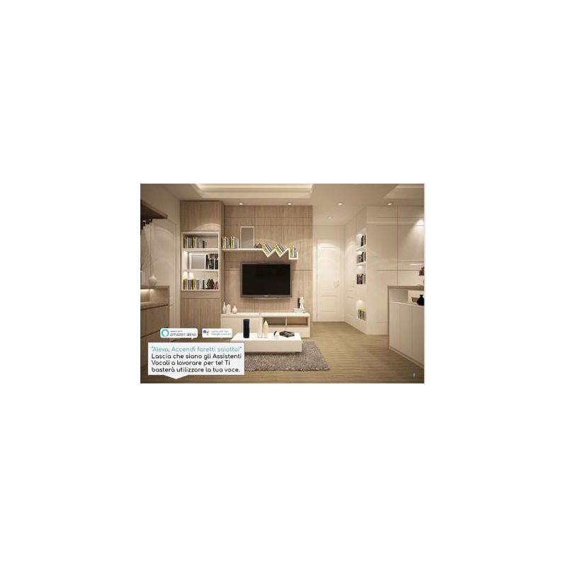 LAMPADINA WI-FI A FILAMENTO ATTACCO E27 LUCE BIANCA DINAMICA CCT DIMMERABILE CRISTALENSI LAMPADINE - Cristalensi Shop Online