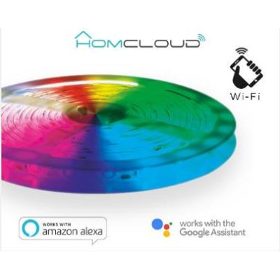 STRISCIA LED WI-FI RGB + BIANCO CALDO KIT DIMMERABILE IP54 3 METRI LED 18W CRISTALENSI LAMPADINE - Cristalensi Shop Online