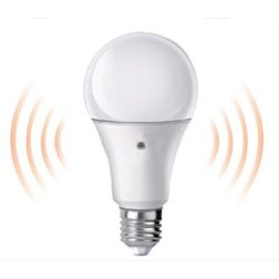 LAMPADINA GOCCIA E27 CON SENSORE CREPUSCOLARE SU 2 LATI ATTACCO LED 9W LUCE 3000K,4000K O 6500K CRISTALENSI LAMPADINE - Cristale