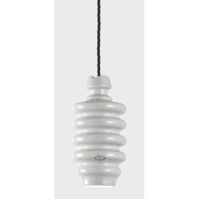 BATTERSEA SOSPENSIONE VINTAGE SINGOLA IN CERAMICA D11 CM H22 CM TOSCOT - Cristalensi Shop Online