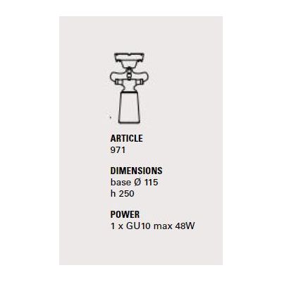 BATTERSEA FARETTO SPOT A SOFFITTO VINTAGE IN CERAMICA CON SNODO TOSCOT - Cristalensi Shop Online