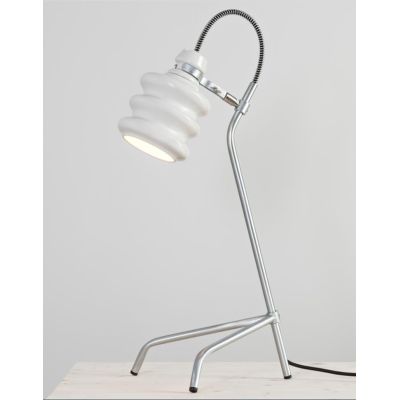 BATTERSEA LAMPADA DA TAVOLO TREPPIEDI STILE VINTAGE IN CERAMICA TOSCOT - Cristalensi Shop Online
