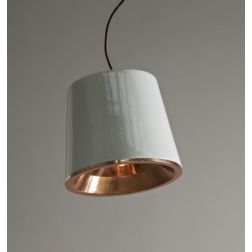 HENRY SOSPENSIONE SINGOLA RUSTICA IN CERAMICA D20 CM TOSCOT TOSCOT - Cristalensi Shop Online