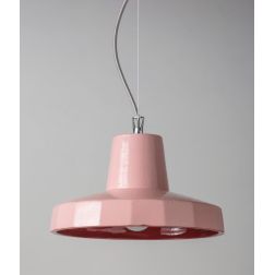 ROSSI SOSPENSIONE RUSTICA CON DIAMETRO CM 30 IN TERRACOTTA DI VARI COLORI ATTACCO E27 TOSCOT - Cristalensi Shop Online 2