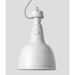 TORINO SOSPENSIONE SINGOLA A CUPOLA D34 CM IN TERRACOTTA DECORATA MADE IN ITALY TOSCOT - Cristalensi Shop Online