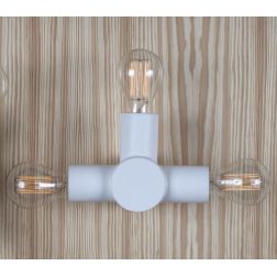 TRAFFIC APPLIQUE ORIGINALE 3 LUCI IN CERAMICA COLORATA D22 CM MADE IN ITALY TOSCOT - Cristalensi Shop Online 2