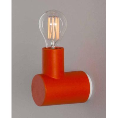 TRAFFIC APPLIQUE 1 LUCE IN CERAMICA COLORATA ALTEZZA 15 CM MADE IN ITALY TOSCOT - Cristalensi Shop Online