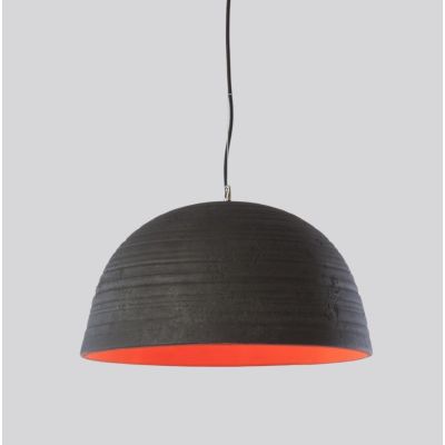 NOTORIUS SOSPENSIONE RUSTICA A CAMPANA D42 CM IN CERAMICA DECORATA MADE IN ITALY TOSCOT - Cristalensi Shop Online