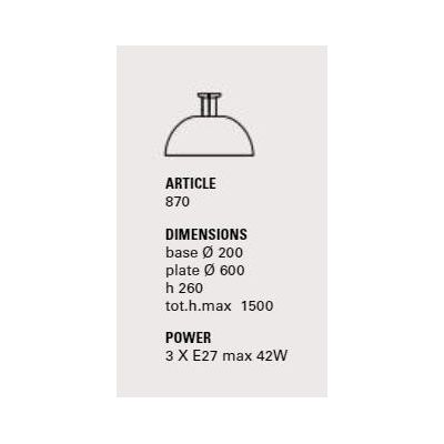NOTORIUS SOSPENSIONE RUSTICA A CAMPANA D60 CM IN CERAMICA DECORATA MADE IN ITALY TOSCOT - Cristalensi Shop Online