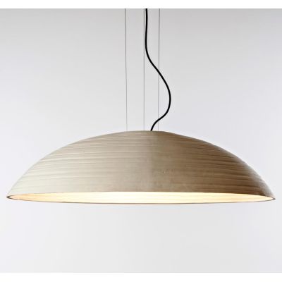 NOTORIUS SOSPENSIONE RUSTICA A CAMPANA D100 CM IN CERAMICA DECORATA MADE IN ITALY TOSCOT - Cristalensi Shop Online