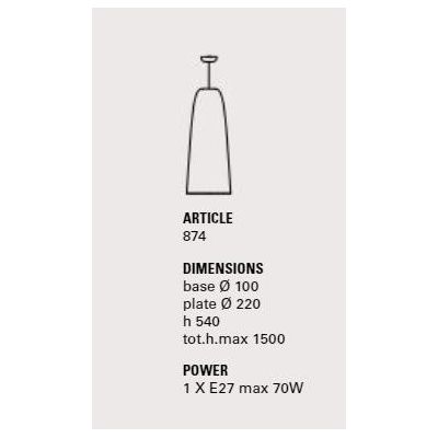 NOTORIUS SOSPENSIONE RUSTICA CILINDRICA H54 CM IN CERAMICA DECORATA MADE IN ITALY TOSCOT - Cristalensi Shop Online