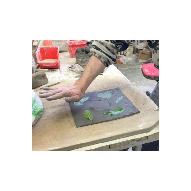 VIVALDI APPLIQUE IN STILE RUSTICO LUCE INDIRETTA CERAMICA DECORATA MADE IN ITALY TOSCOT - Cristalensi Shop Online