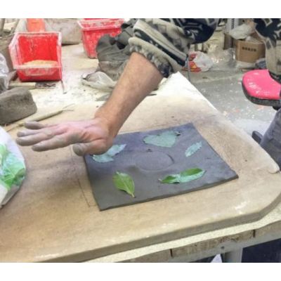 VIVALDI APPLIQUE IN STILE RUSTICO LUCE INDIRETTA CERAMICA DECORATA MADE IN ITALY TOSCOT - Cristalensi Shop Online