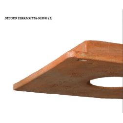 VIVALDI PLAFONIERA PICCOLA QUADRATA 25X25 RUSTICA CERAMICA MADE IN ITALY ATTACCO GX53 TOSCOT - Cristalensi Shop Online 2