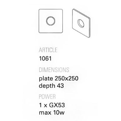 VIVALDI PLAFONIERA PICCOLA QUADRATA 25X25 RUSTICA CERAMICA MADE IN ITALY ATTACCO GX53 TOSCOT - Cristalensi Shop Online