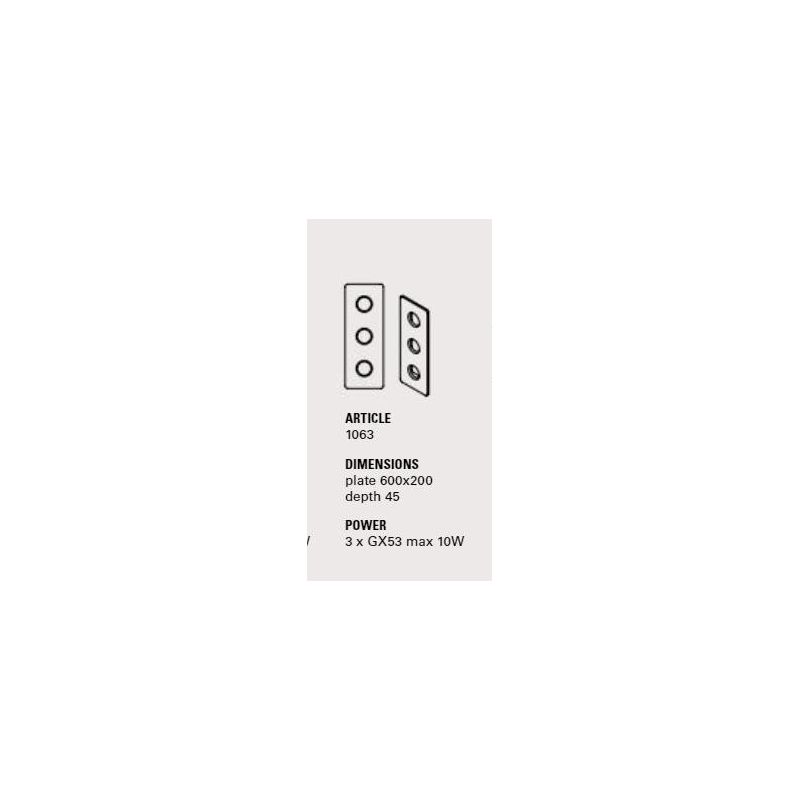 VIVALDI PLAFONIERA 3 LUCI RETTANGOLARE RUSTICA IN CERAMICA MADE IN ITALY ATTACCO GX53 TOSCOT - Cristalensi Shop Online