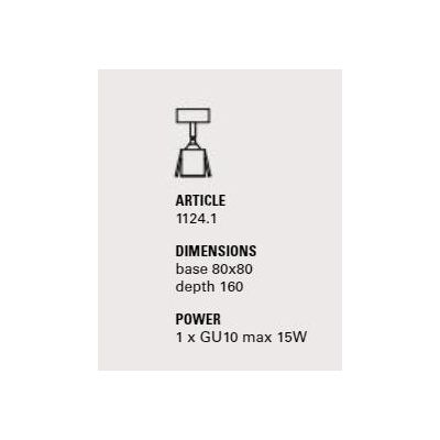 APUANE FARETTO A PARETE ORIENTABILE 1 LUCE IN CERAMICA DECORATA A MANO IN ITALIA ATTACCO GU10 TOSCOT - Cristalensi Shop Online