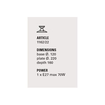 SETTIMELLO PLAFONIERA RUSTICA D22 CM MADE IN ITALY IN TERRACOTTA DECORATA A MANO TOSCOT - Cristalensi Shop Online