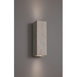 SMITH APPLIQUE RUSTICA IP65 LED 7W LUCE 3000K O 2700K IN TERRACOTTA MADE IN ITALY BI-EMISSIONE TOSCOT - Cristalensi Shop Online