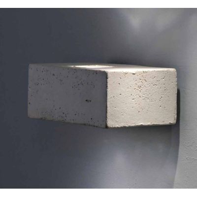 SMITH APPLIQUE RUSTICA IP65 LED 10,5W LUCE 3000K O 2700K IN TERRACOTTA MADE IN ITALY BI-EMISSIONE TOSCOT - Cristalensi Shop Onli