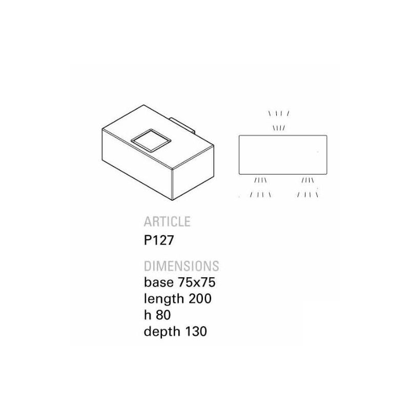 SMITH APPLIQUE RUSTICA IP65 LED 10,5W LUCE 3000K O 2700K IN TERRACOTTA MADE IN ITALY BI-EMISSIONE TOSCOT - Cristalensi Shop Onli