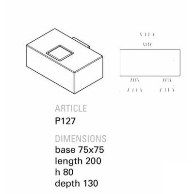 SMITH APPLIQUE RUSTICA IP65 LED 10,5W LUCE 3000K O 2700K IN TERRACOTTA MADE IN ITALY BI-EMISSIONE TOSCOT - Cristalensi Shop Onli